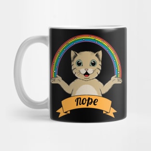 Cat Nope Mug